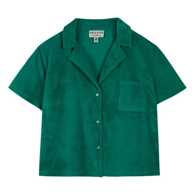 Camisa Zoeya Eponge - Colección Mujer | Verde