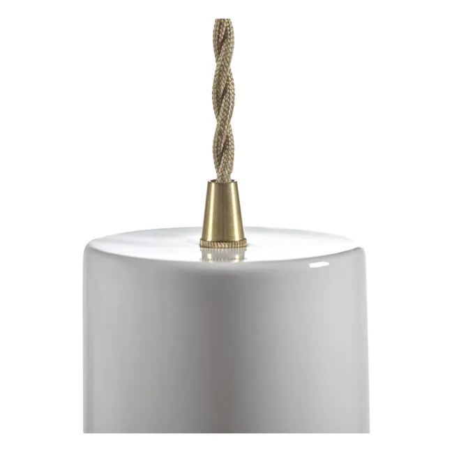 Lámpara colgante de porcelana Olympia N°4, Anita Le Grelle | Blanco