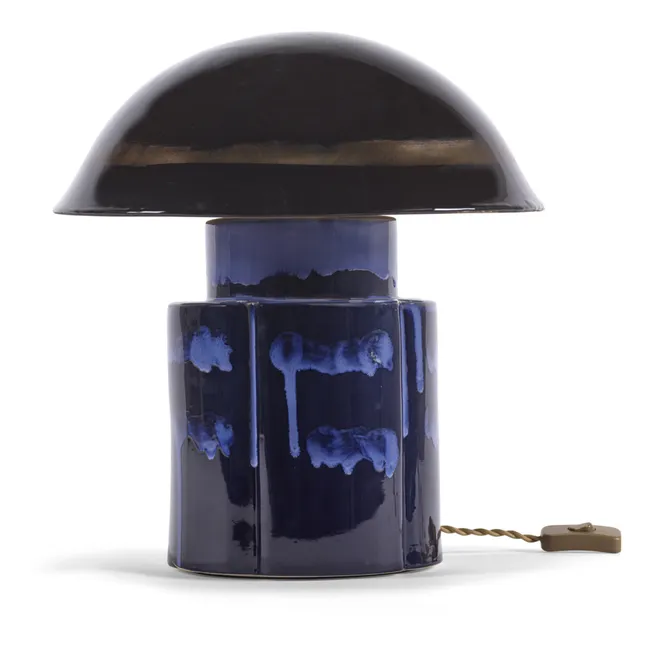 Lámpara de sobremesa de gres John, Anita Le Grelle | Azul Marino