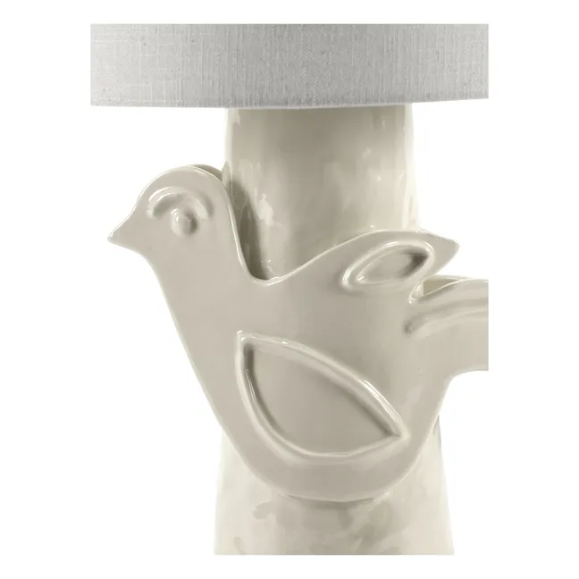 Steingut-Tischlampe Paloma, Marie Michielssen | Weiß