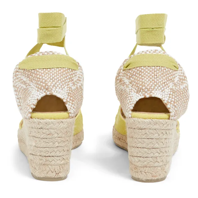 Espadrilles Carina 6 cm | Jaune