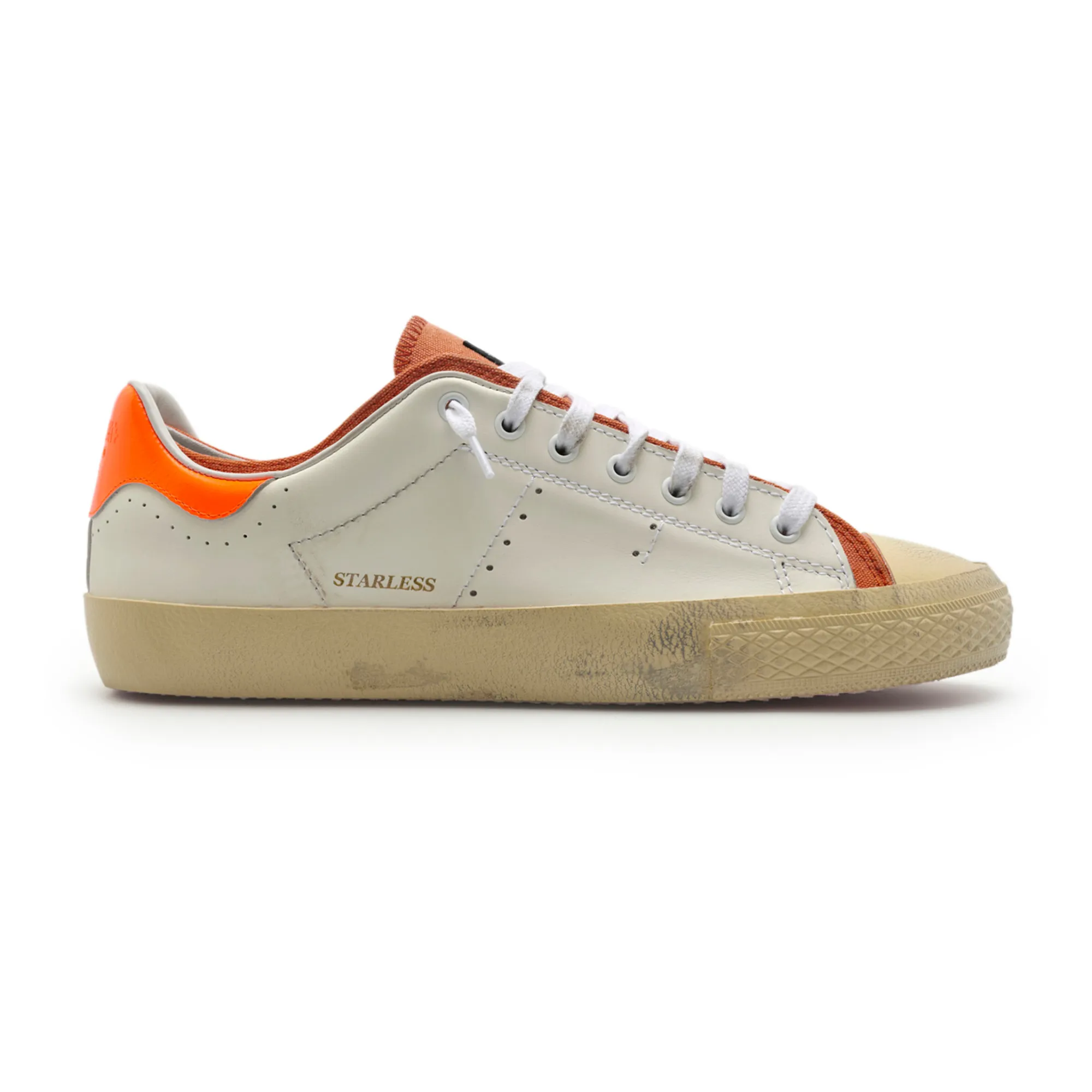 Hidnander Neon Orange Starless Sneakers