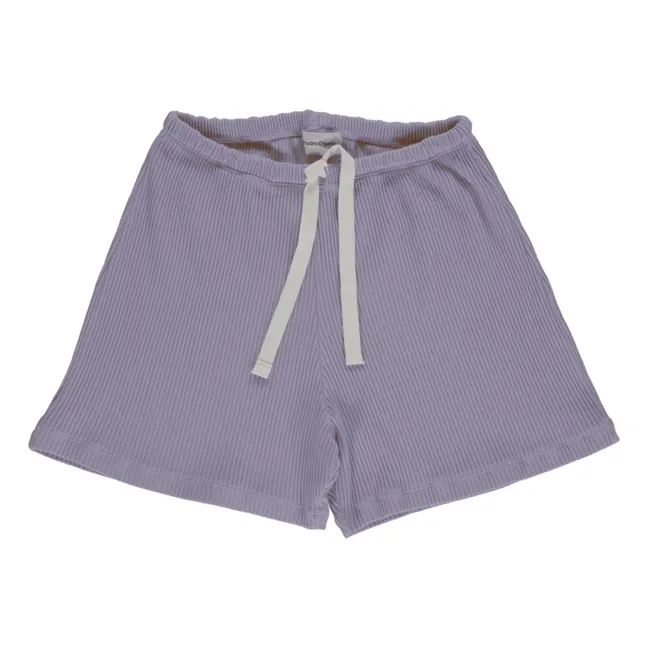 Hortensia Ribbed Short - Women's Collection | Lavender