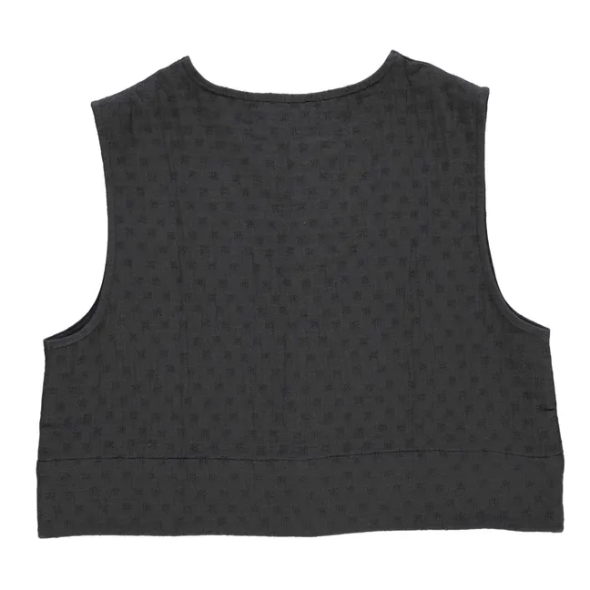 Vanilla Sleeveless Vest - Women's Collection | Black
