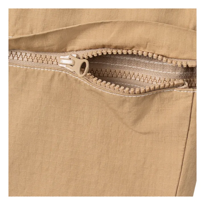 Pantalones con cremallera | Beige- Imagen del producto n°1