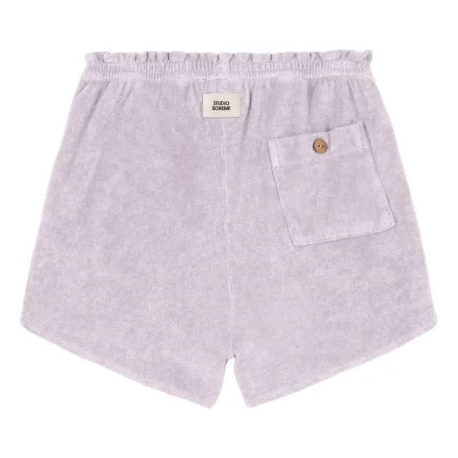 Shorts Georgy Frottee | Mauve