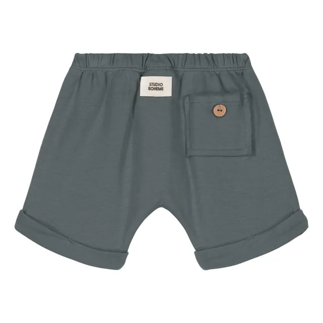 Shorts Simon Jersey | Graublau