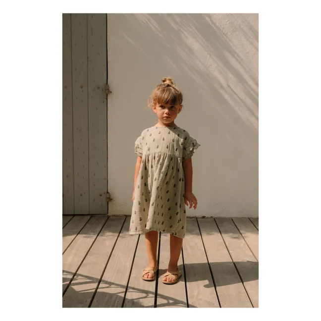 Cousine Lavande Dress | Taupe brown