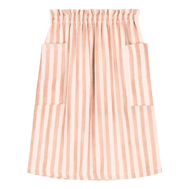 Vivi Striped Skirt | Pink