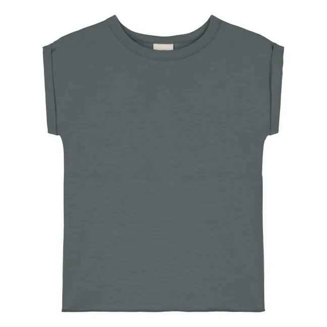 T-Shirt Bama Uni | Graublau
