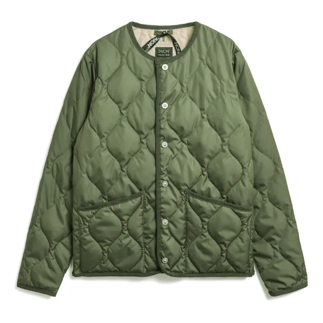 Unisex Military Jacket | Olive green