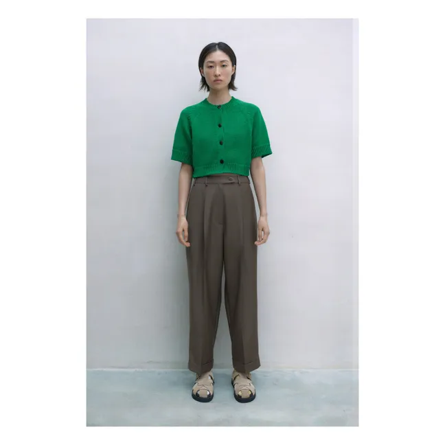 Buttoned Top | Green