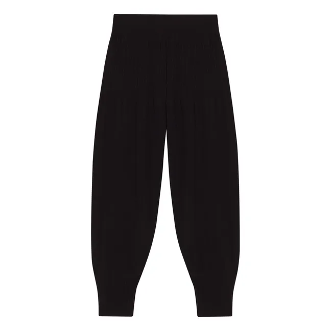 Pantalon Pleated | Noir