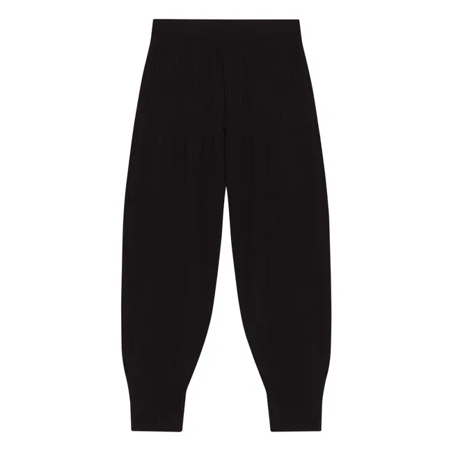 Pantalon Pleated | Noir