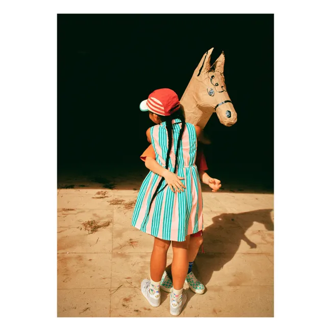 Exclusivité Bobo Choses x Smallable - Striped Dress | Lilac