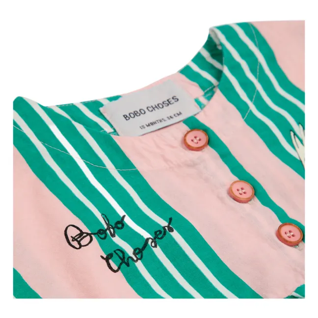 Exclusivité Bobo Choses x Smallable - Striped Baby Dress | Lilac