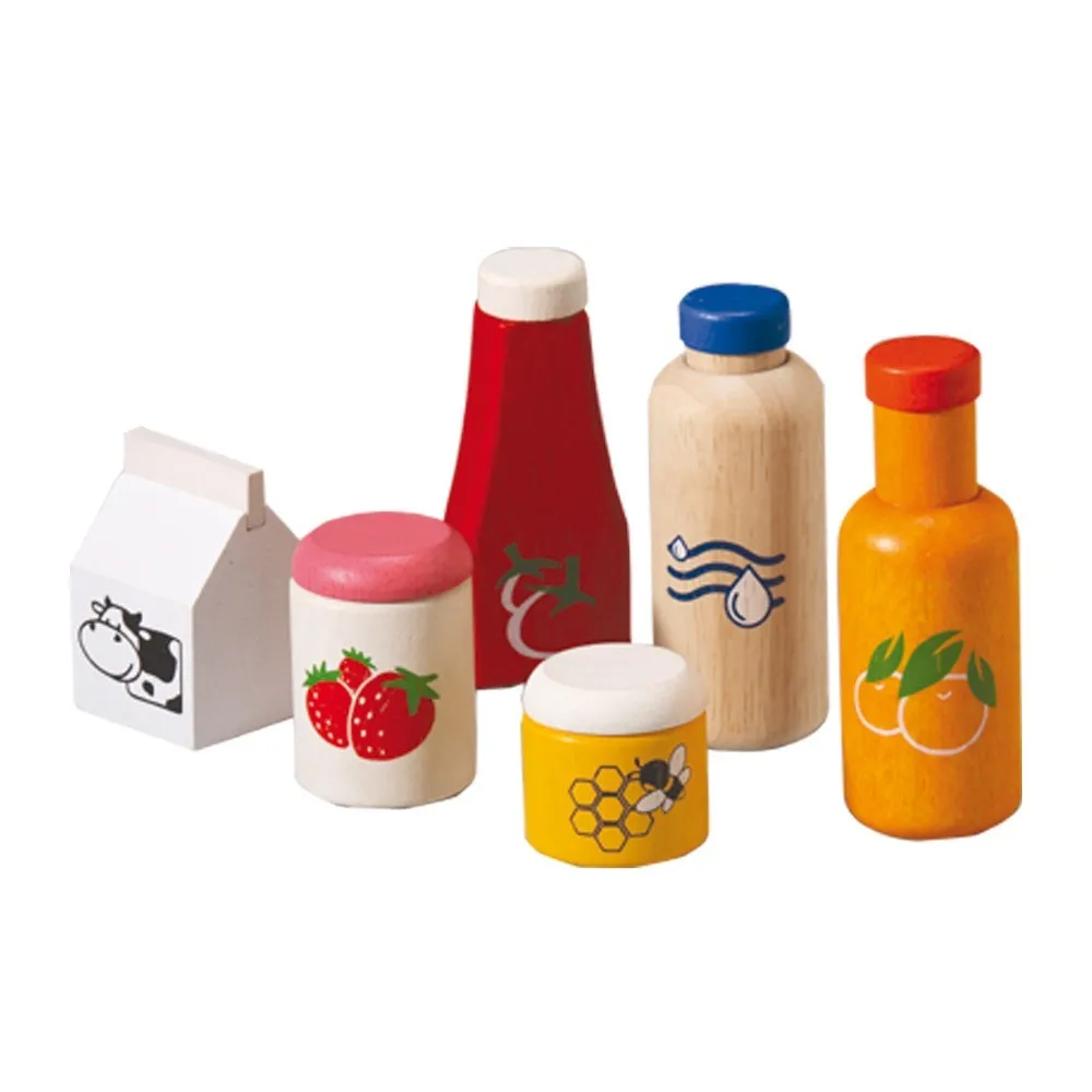 Plan Toys Multicoloured Food And Drinks