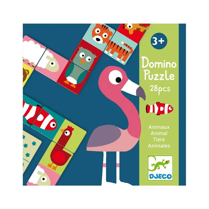 Puzzle Domino - Animaux- Image produit n°0