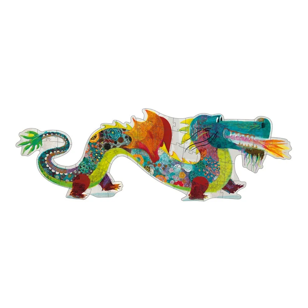 Puzzle géant Léon le dragon- Image produit n°1