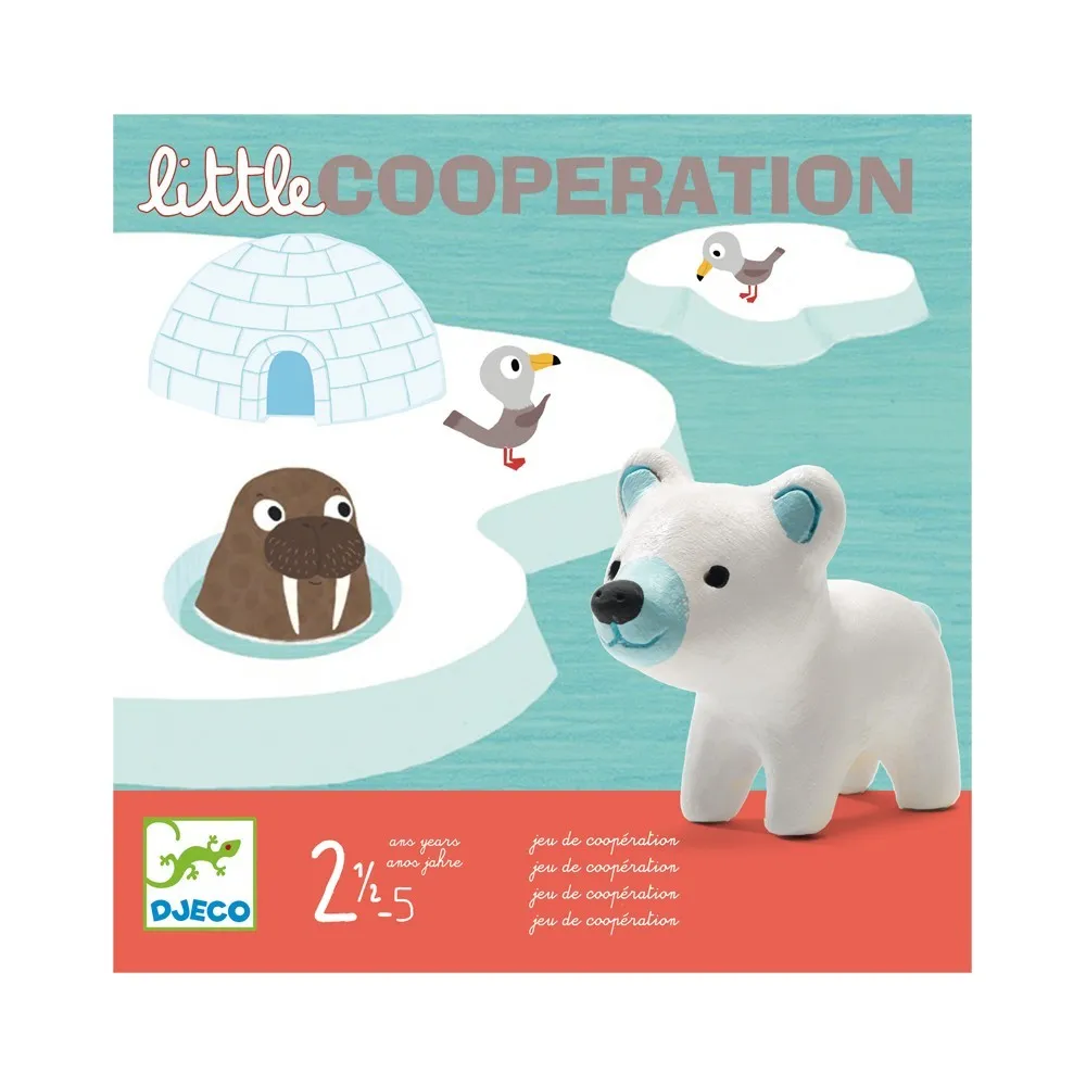 Djeco Multicoloured Little Cooperation Cooperative Game