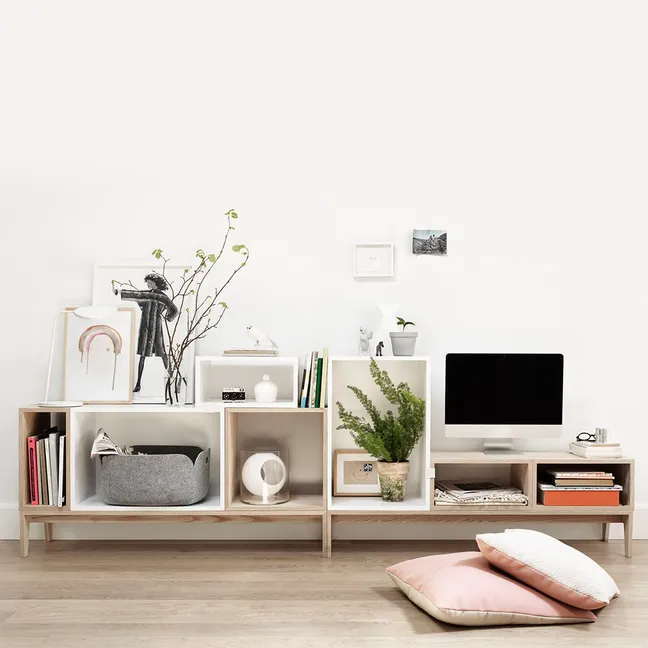 Grey Storage Basket Restore