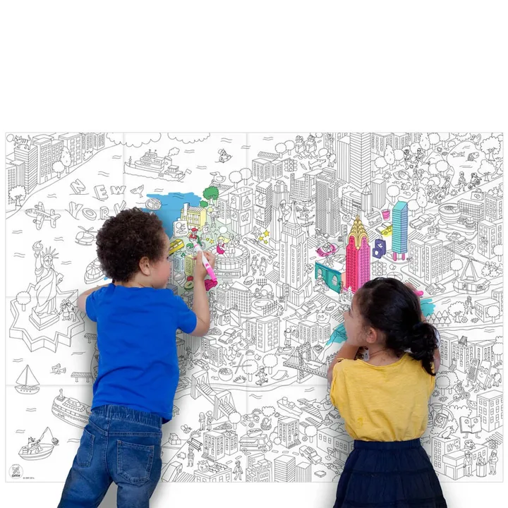 Giant New York Colouring-in Poster- Product image n°1