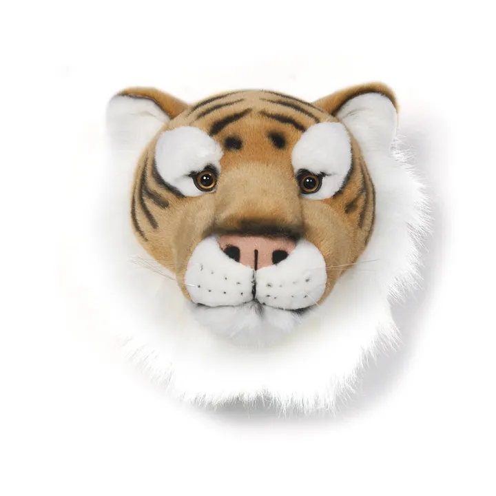 Tiger Head Wall Mount | Light brown- Product image n°0