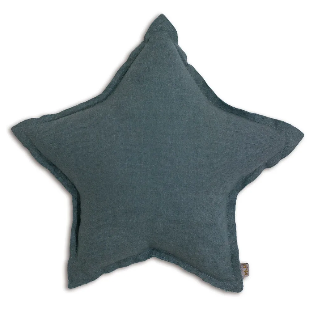 Numero 74 Ice Blue S032 Star Cushion - Blue Grey