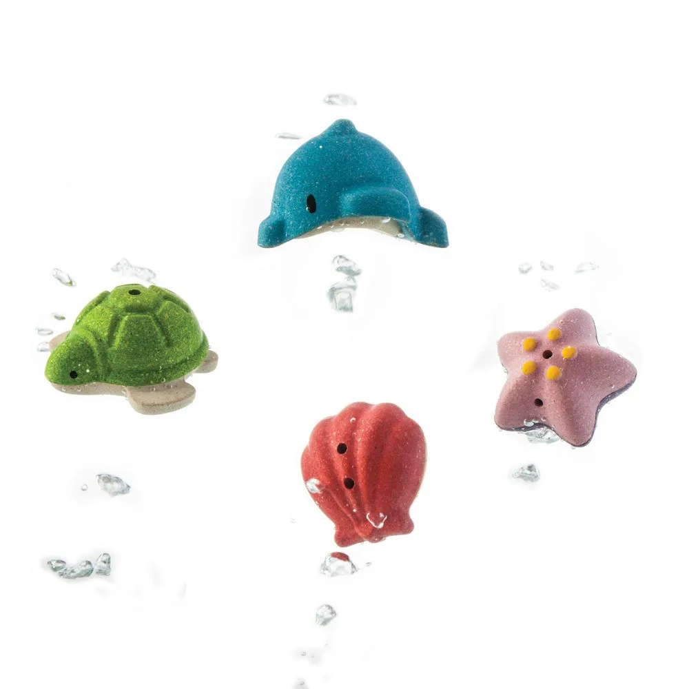 Plan Toys - Mes animaux marins de bain (Plan Toys) - Image 1