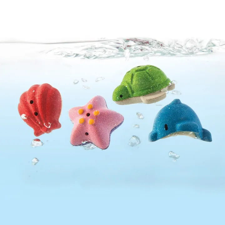 Mes animaux marins de bain- Image produit n°1