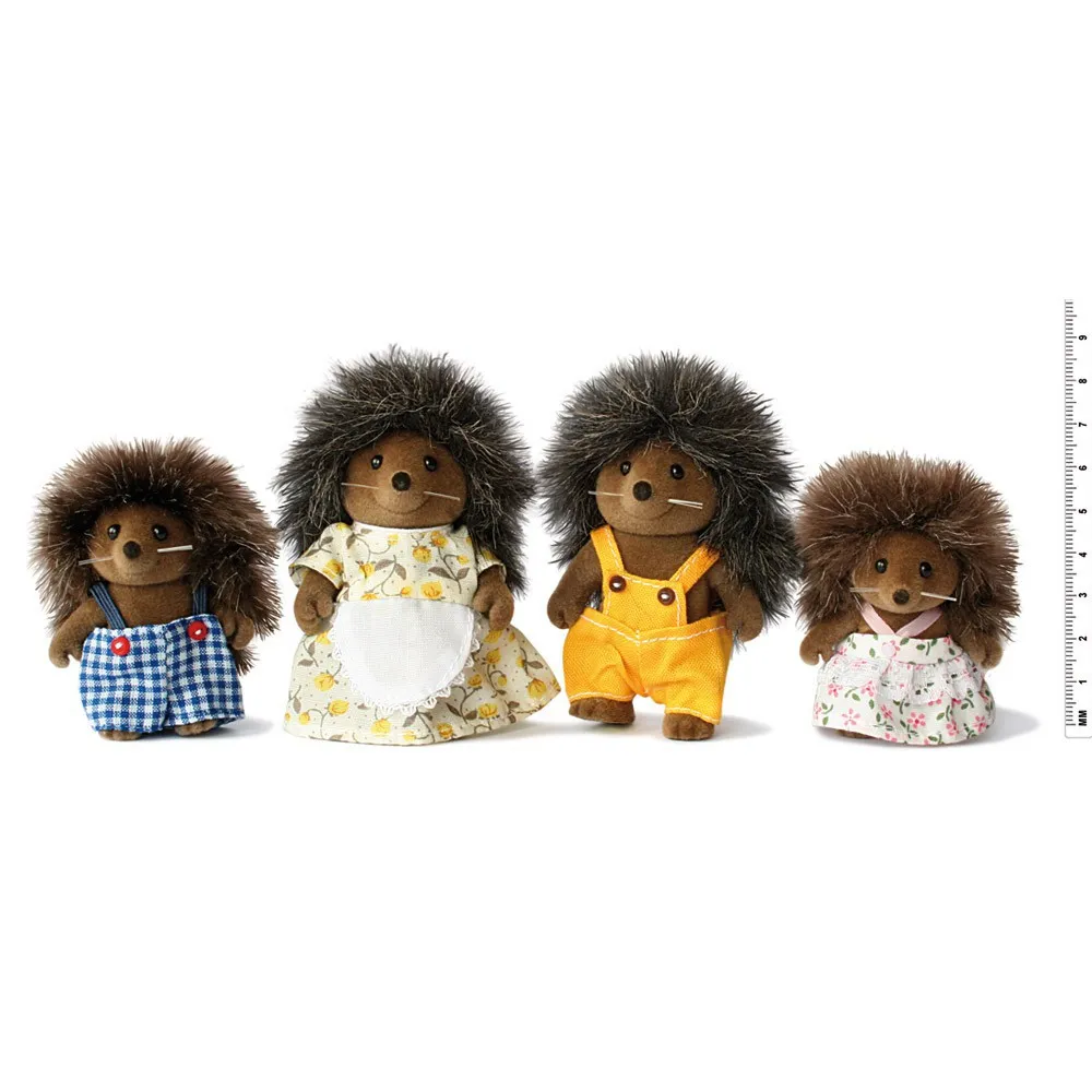 Sylvanian Families Brown Hedgehog Family