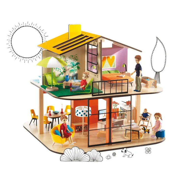 Casa delle bambole Color House- Immagine del prodotto n°3