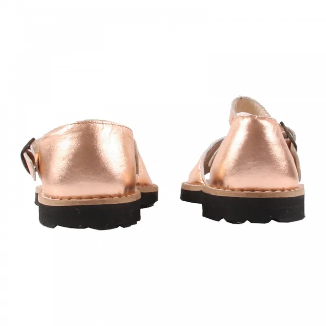 Frailera buckle sandals | Pink