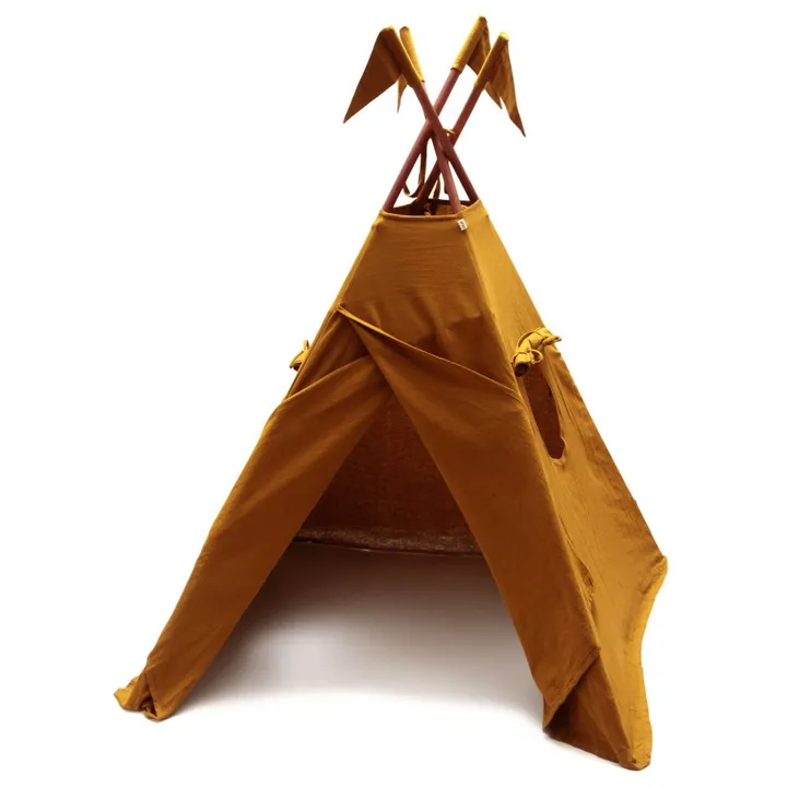 Tipi en Coton bio | Gold S024- Image produit n°0