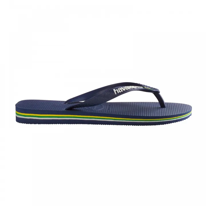 Zehensandalen Brasilien Logo  | Navy- Produktbild Nr. 0