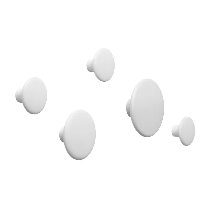Appendiabiti The dots 17 cm - Large | Bianco- Immagine del prodotto n°2