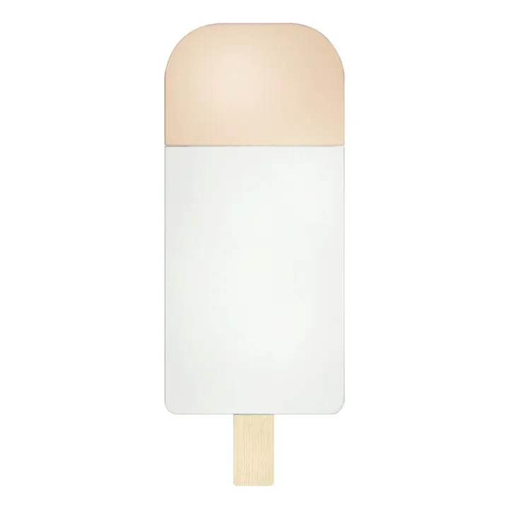 Spiegel Ice Cream bei Tor & Nicole Vitner Servé - 22x57 cm | Rosa- Produktbild Nr. 0