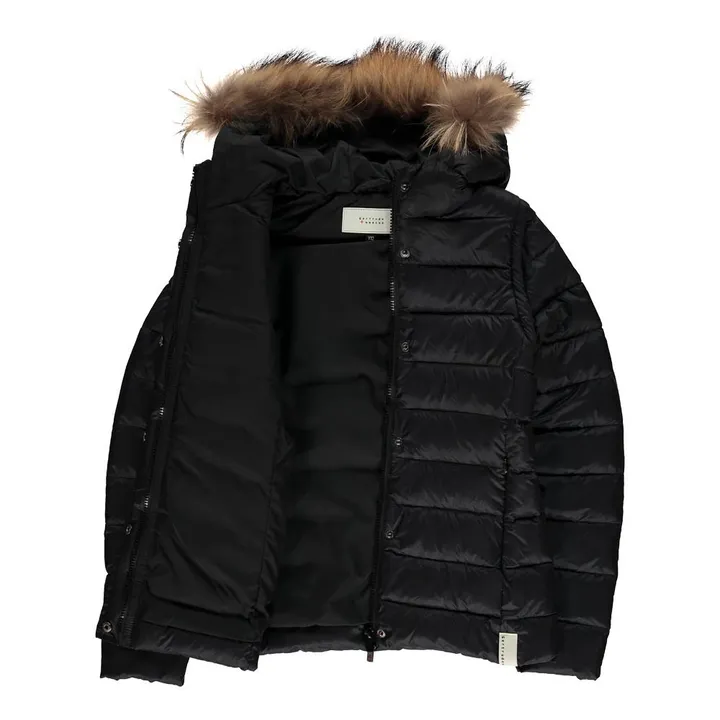 Gaston Olga Gertrude Et Gaston Outlet Capuche Fourrure Doudoune