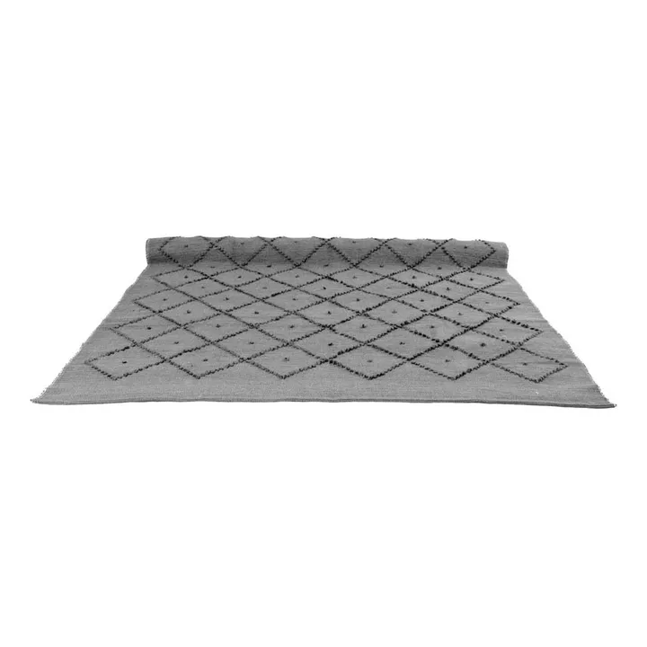 Teppich aus Wolle Diamond  | Grau- Produktbild Nr. 1