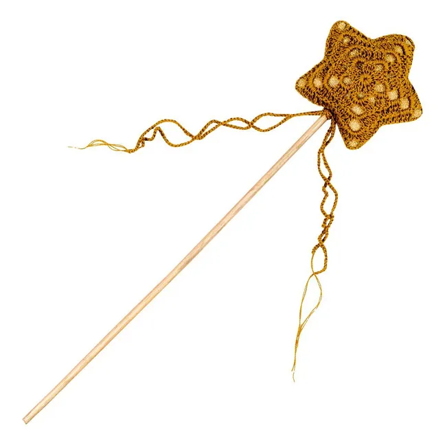Bacchetta magica ricamata Salomé | Gold S024