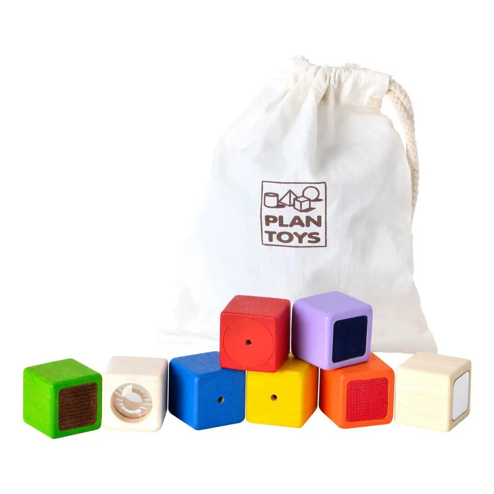 Plan Toys Multicoloured Sense Blocks
