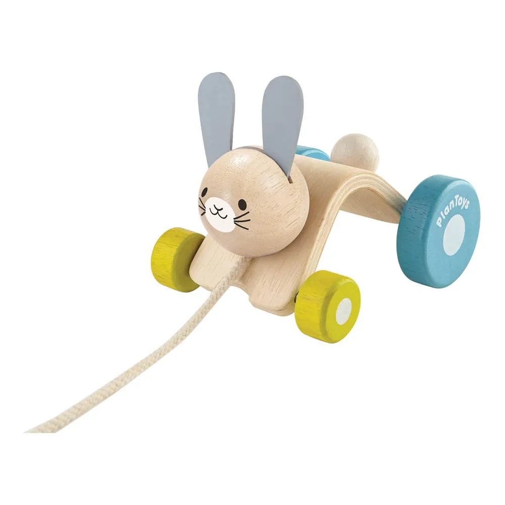 Plan Toys Multicoloured Jumping Rabbit