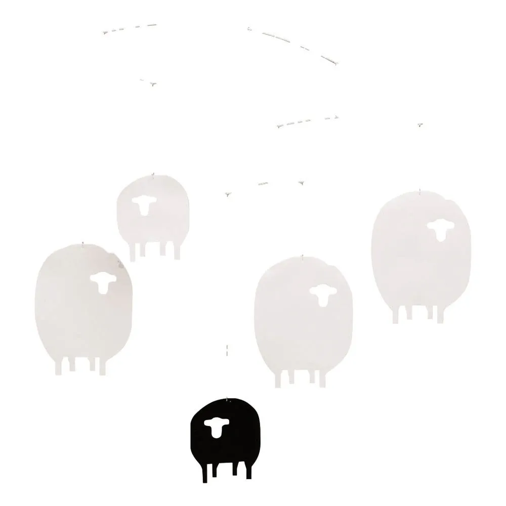 Flensted White Sheep Mobile