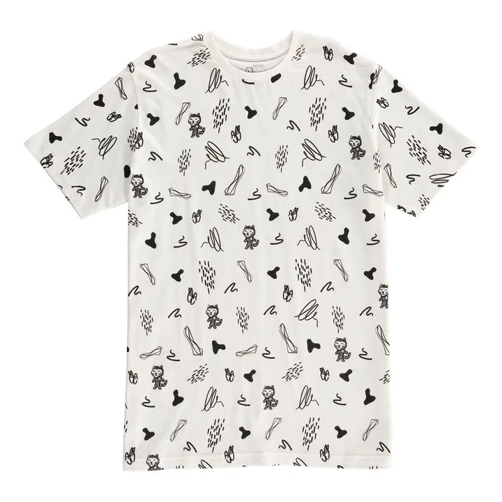 T-Shirt Imprimé Fantaisie Oslo | Blanc- Image produit n°0