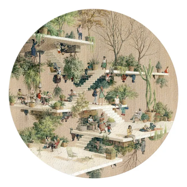 Puzzle rotondo Gravity 500 pezzi