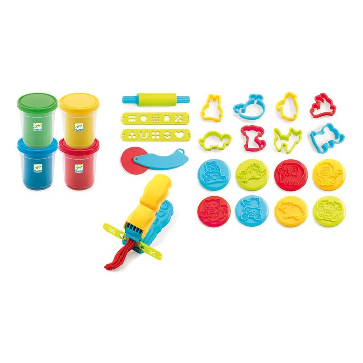 Pâte à modeler 4 pots et 21 outils- Image produit n°3