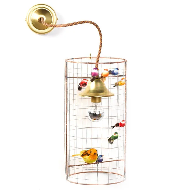 Birdcage Wall Lamp