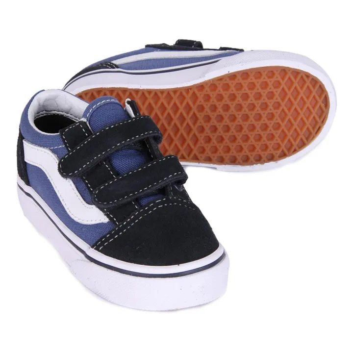 Baskets Scratchs Old Skool  | Bleu marine- Image produit n°2