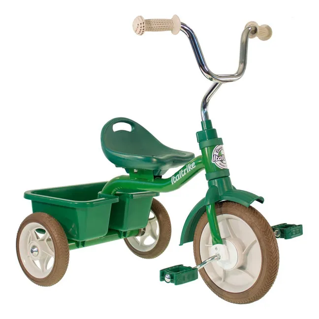 Dreirad mit Transportschalen | Grün