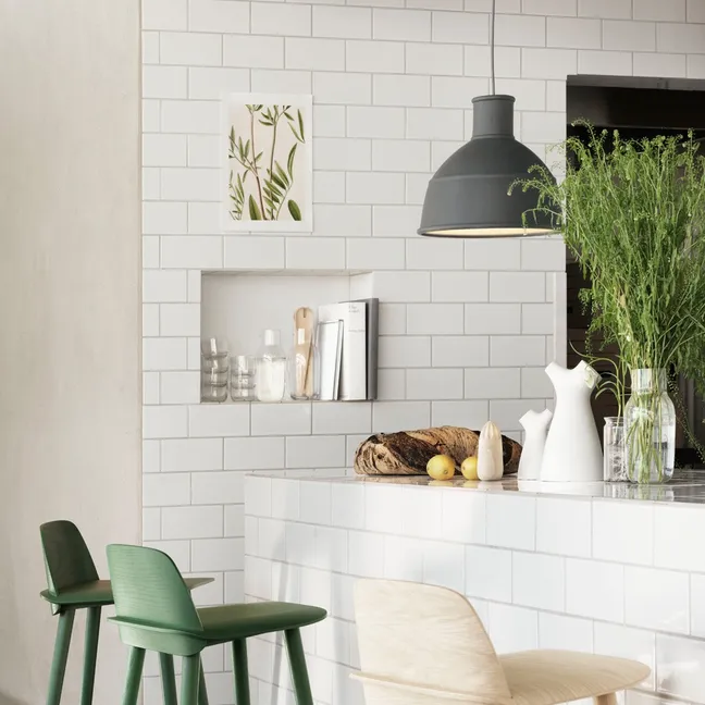 Unfold ceiling lamp - Terracotta